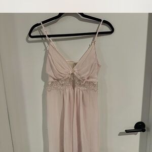In Bloom Blush Chemise with Lace Detail